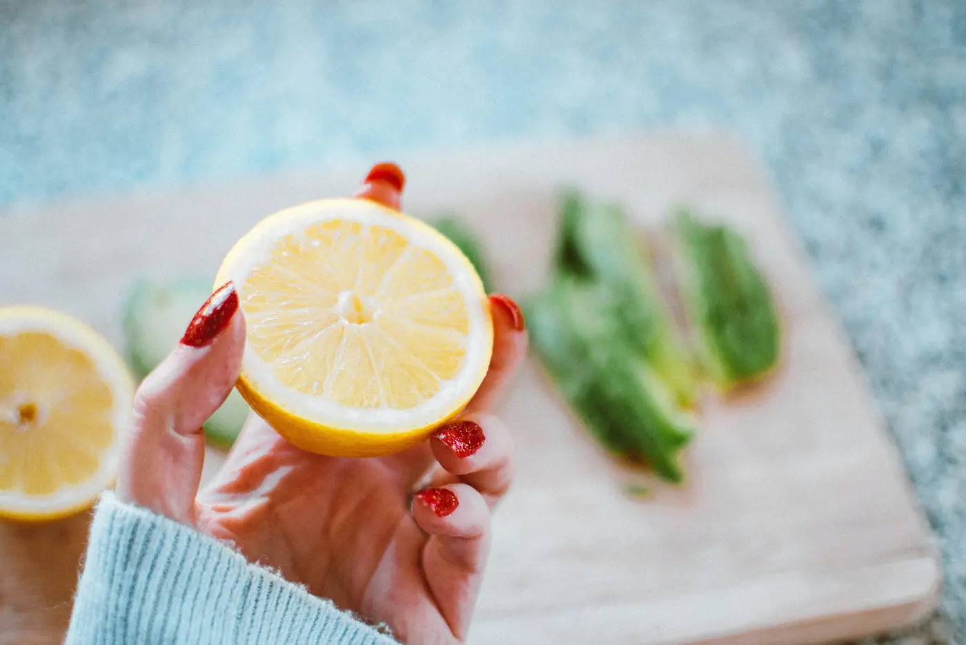 lemon water