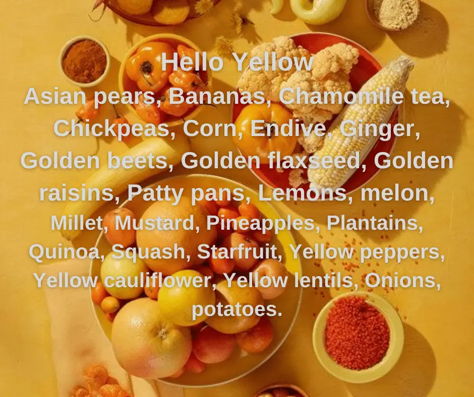 yellow food