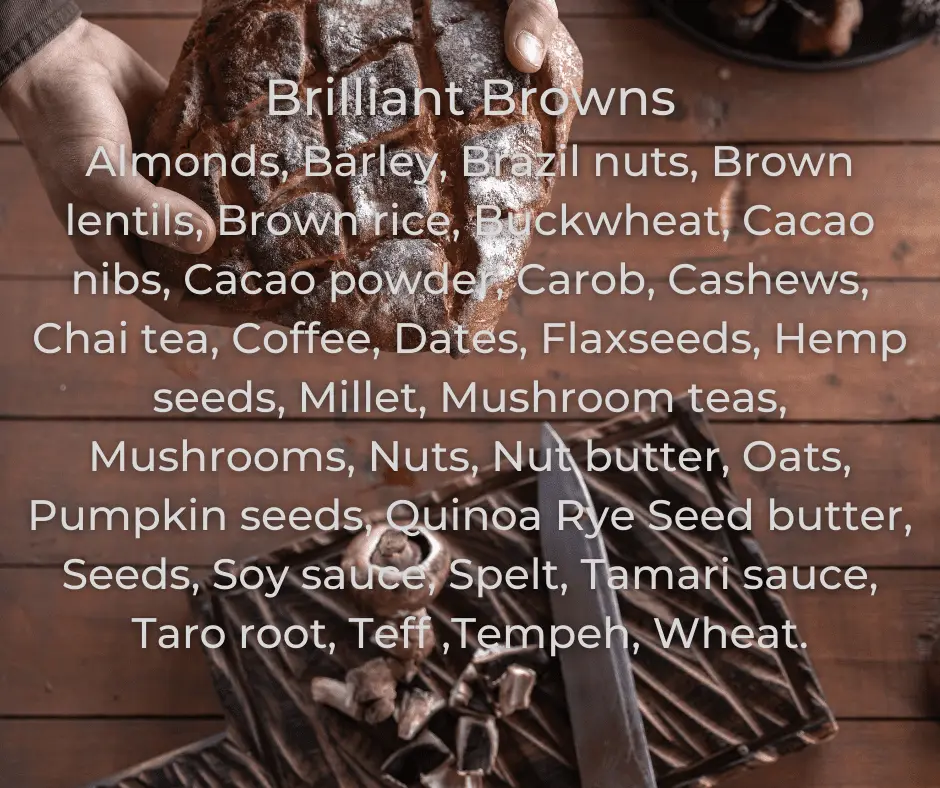 brown food